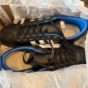 adidas Black and Blue Men's Sneakers